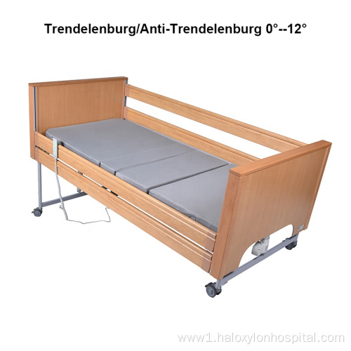 Wooden Home Care Elderly Bed Patient Bed Hospital